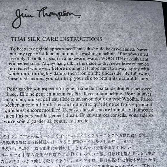 Silk scarf from Thailand, never worn! - Picture 2 of 6